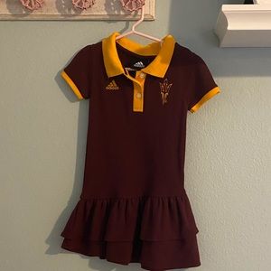 ASU Sun Devil adidas cheer dress size 3T